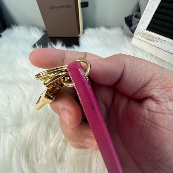 LOUIS vuitton Brown Illustre Air Balloon DE charm intial EC - Picture 13 of 14